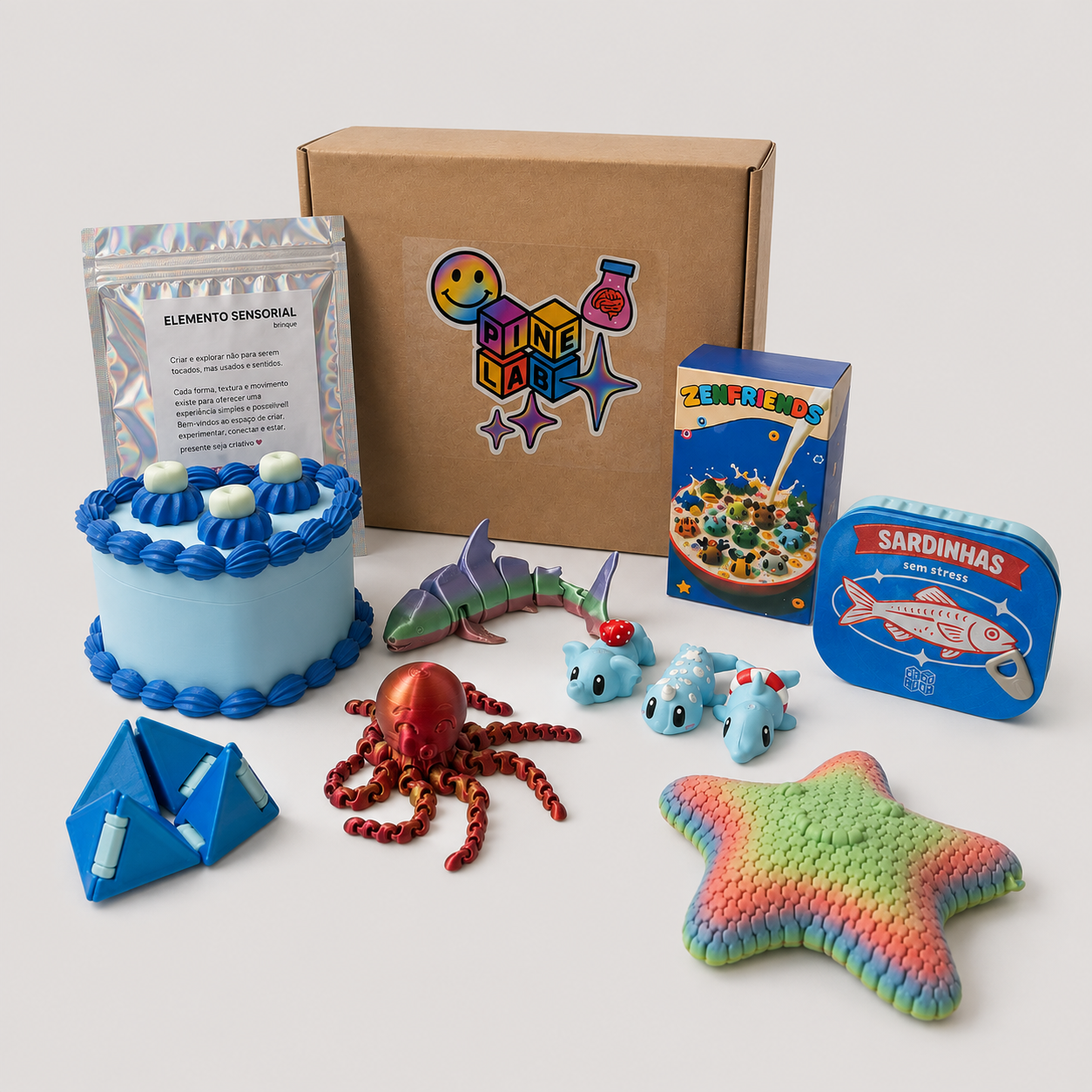 Kit da Alissa - Hiperfoco em fundo do mar