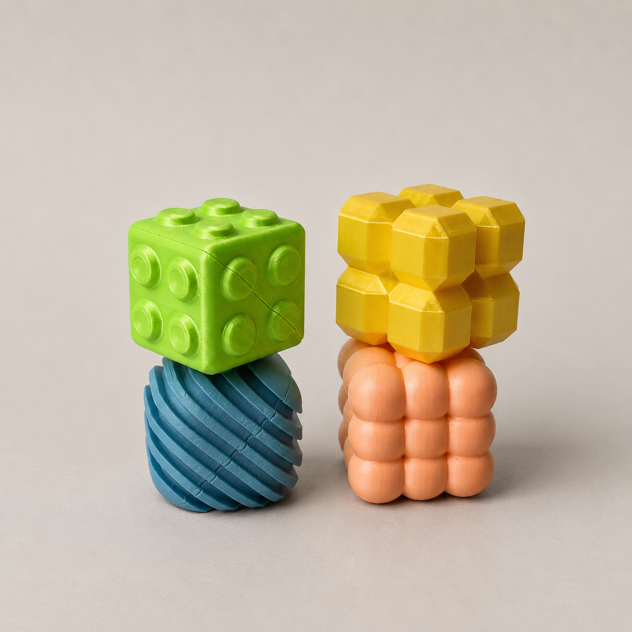 Zentouch - 4 cubos sensoriais